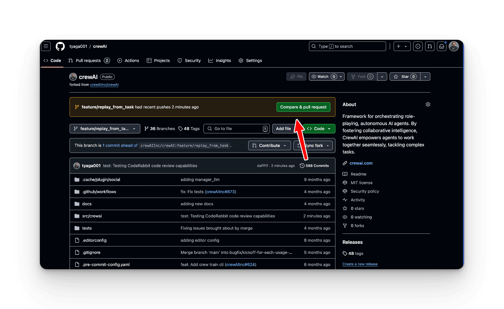 Code review feedback on PR