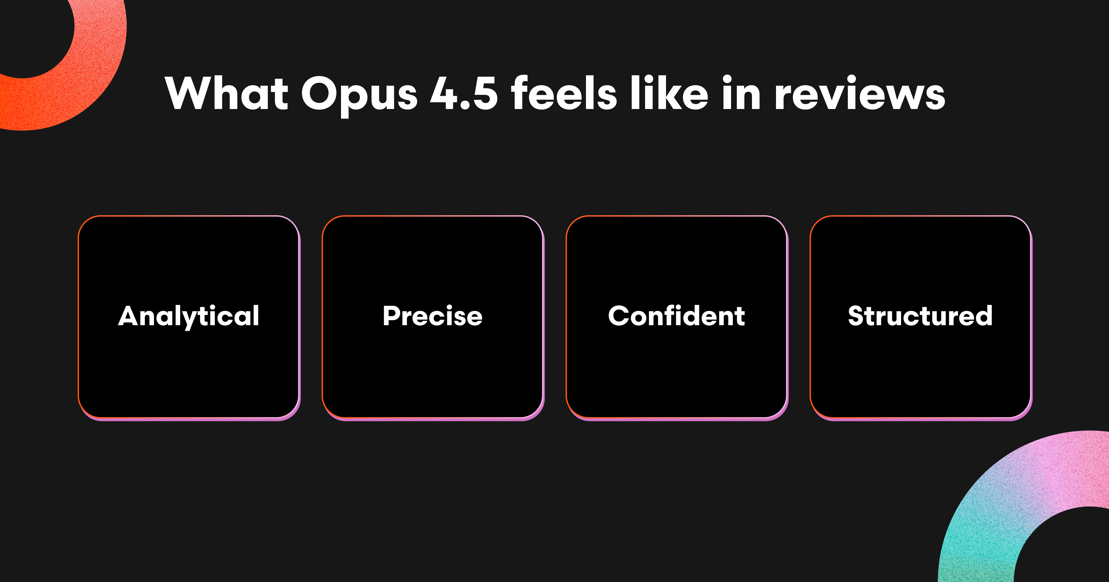 Reviews of Opus 4.5