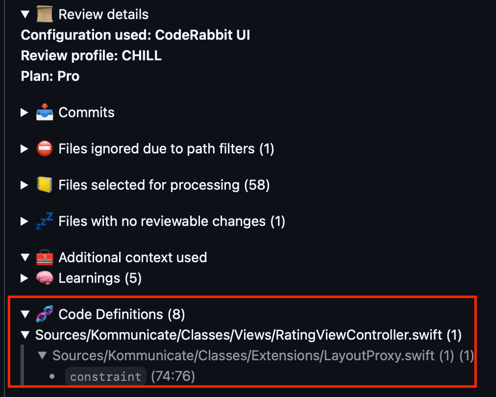 CodeRabbit code graph analysis