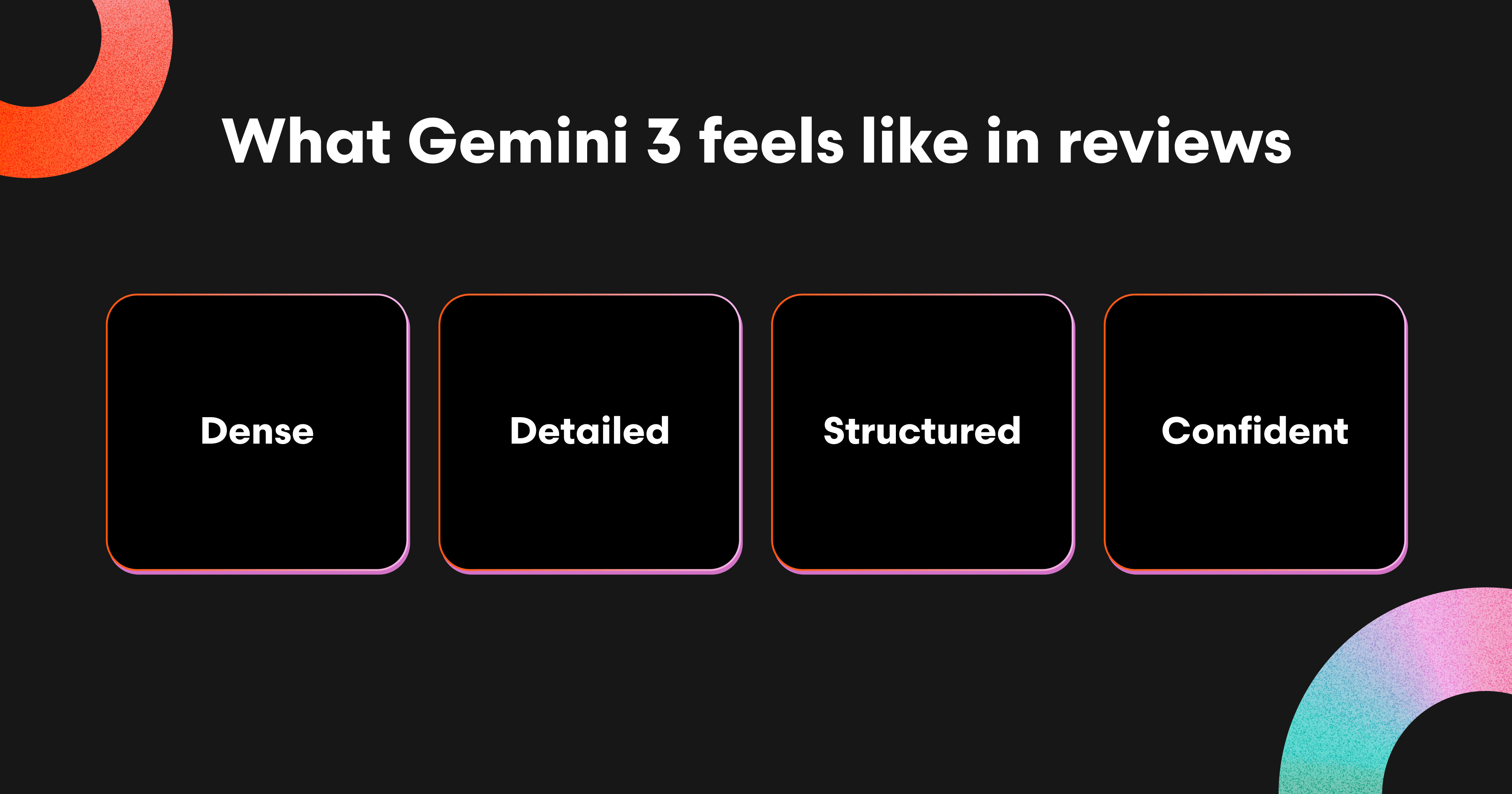 Gemini 3 reviews