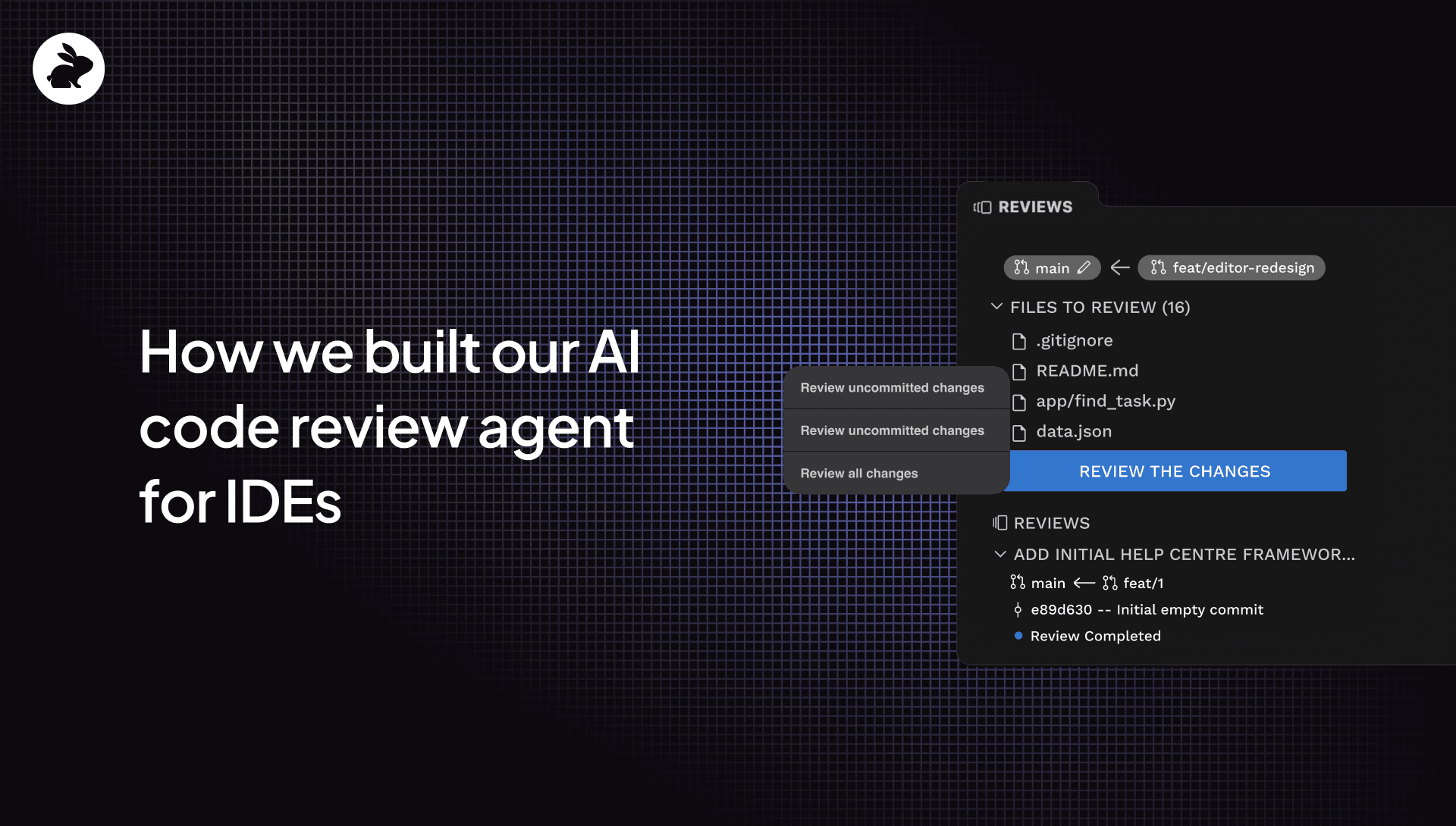 How we built our AI code review tool for IDEs