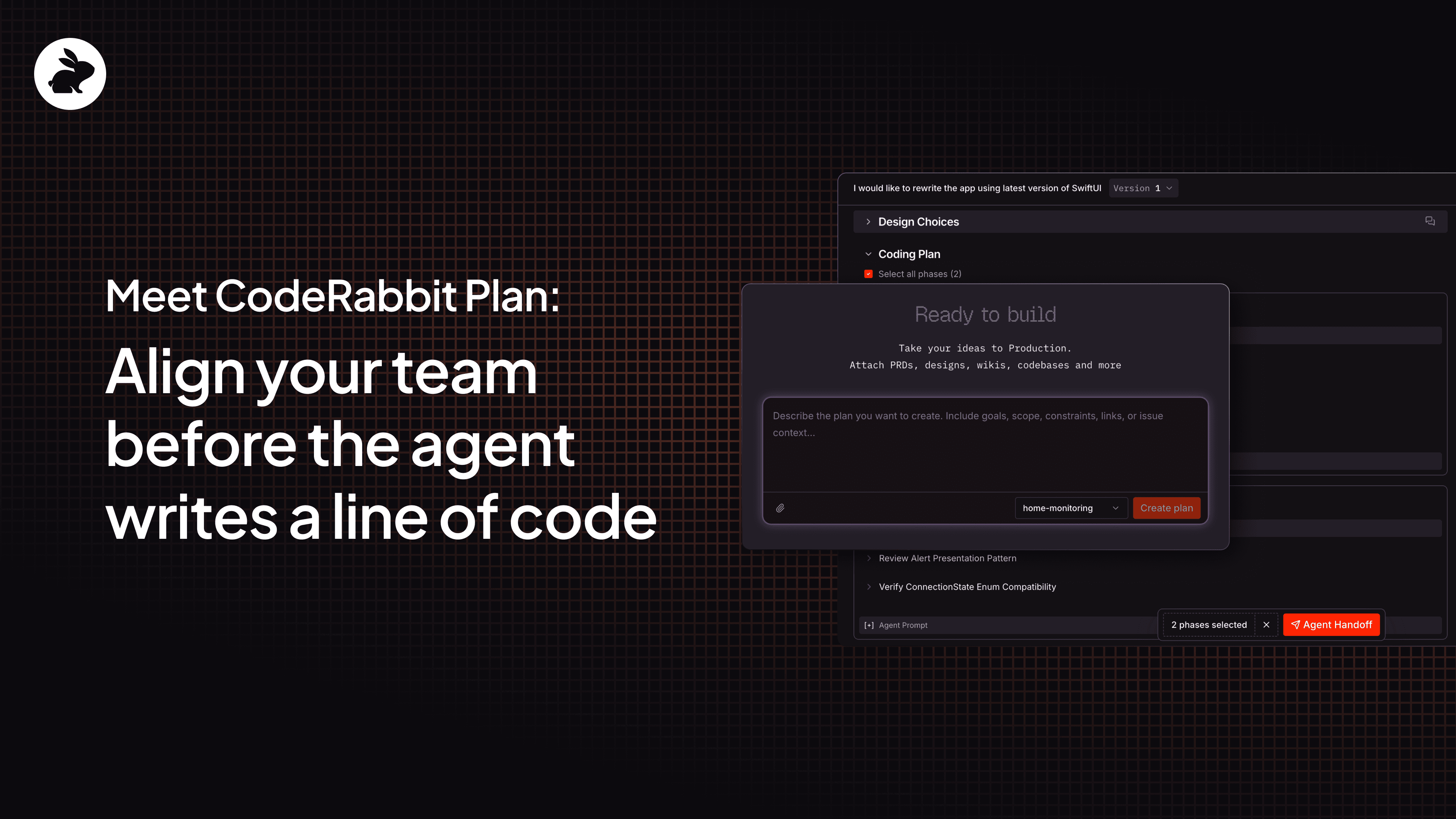 Meet CodeRabbit Plan: Better plans. Faster deployments.