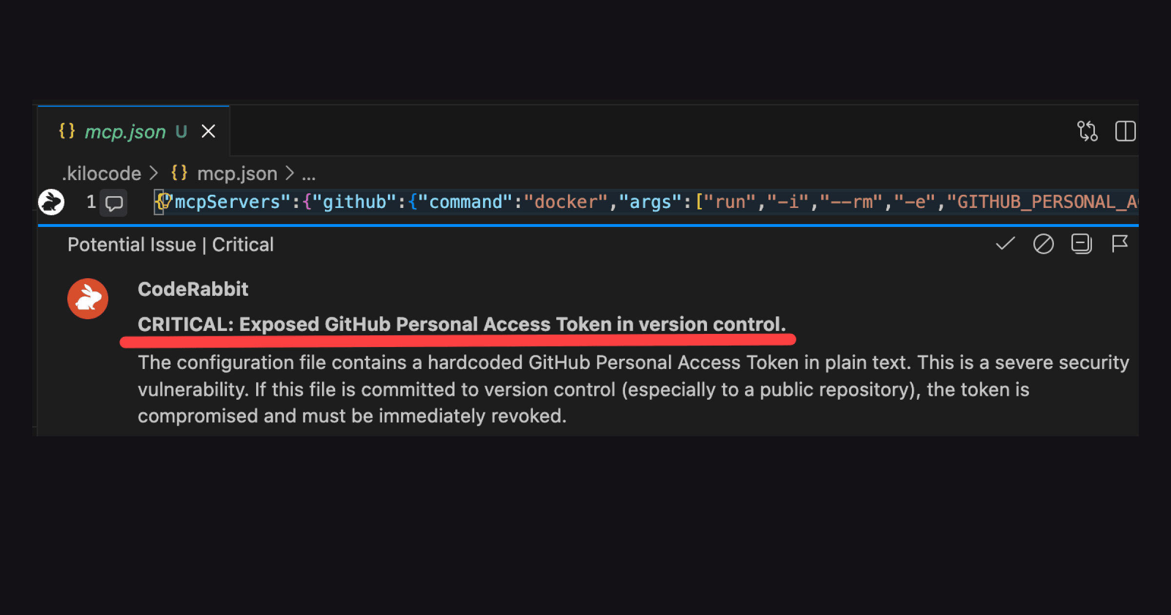 バージョン管理に露出したGitHub Personal Access Token