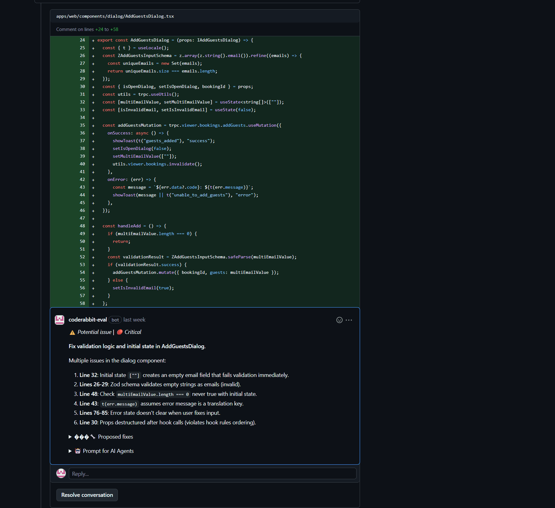 Code editor displaying JavaScript functions and variables, with a related forum discussion below it.